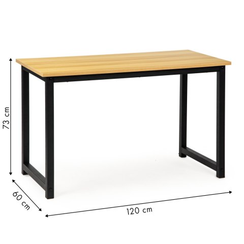 Biurko 120x60 cm BIUR-714-DAB