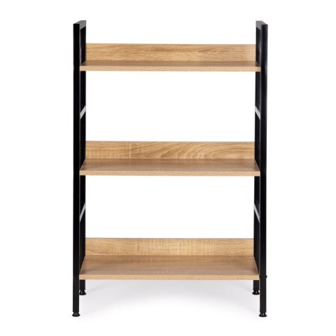 Regał loft niski RE-1439-DAB-CZERN