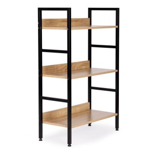 Regał loft niski RE-1439-DAB-CZERN