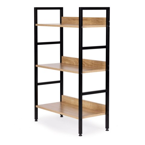 Regał loft niski RE-1439-DAB-CZERN