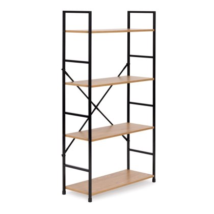 Regał metalowy loft RE-1437-DAB-CZERN