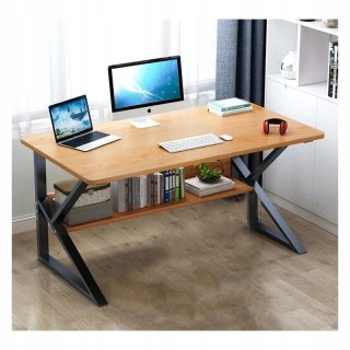 Biurko loft BIUR-719-BRAZ-CZERN