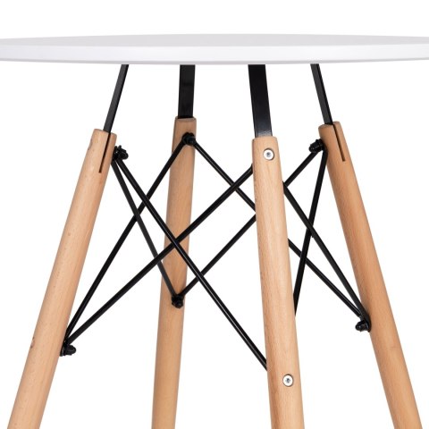 Wysoki stolik kawowy STOL-820-BIEL