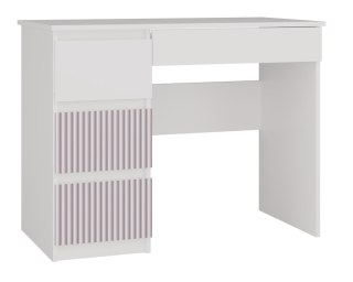 Biurko dla dziewczynki BIUR-706-BIEL-ROZ-L