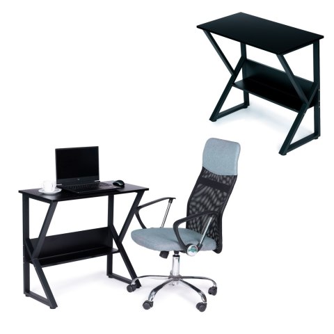 Małe biurko 80 cm BIUR-721-CZERN