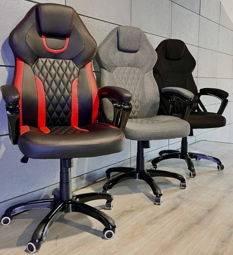 Krzesło gamerskie Ekoskóra FOT-441-CZERWO