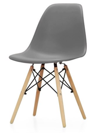Krzesło skandynawskie szare KRZE-1901-SZAR-C