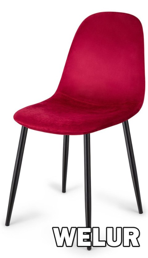 Krzesło eleganckie Velvet KRZE-1925-BORD
