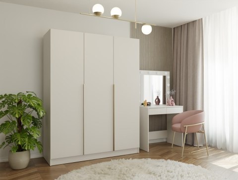 Wizualizacja sypialni z produktem: zamknięta szafa 150 cm SZAF-1020-KASZ-150CM.