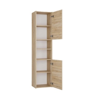Słupek łazienkowy 40 cm dąb sonoma LAZ-1311-SON