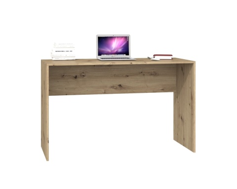 Funkcjonalne biurko do pracy i nauki w kolorze dąb artisan BIUR-702-ART - samo biurko.–