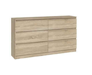 Nowoczesna komoda z szufladami 140cm KOM-906-SON