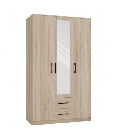 Szafa 3 drzwiowa z lustrem 120cm SZAF-1005-L-SON