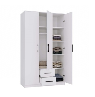 Szafa 120 cm SZAF-1005-BIEL-MAT