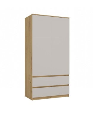 Szafa ubraniowa 2 drzwiowa SZAF-1008-ART-KASZ