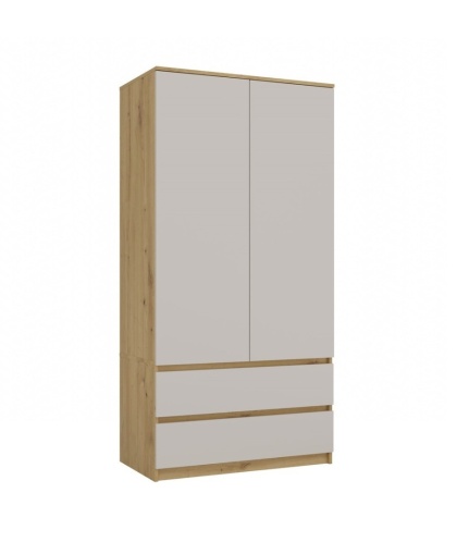 Szafa ubraniowa 2 drzwiowa SZAF-1008-ART-KASZ
