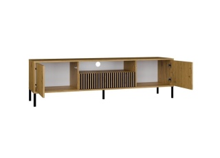 Szafka rtv nowoczesna dluga 160cm RTV-509-ART-LAM-GŁ