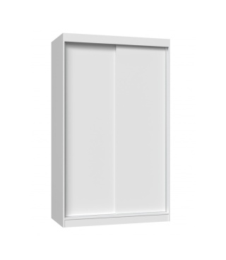Biała szafa przesuwna 120cm SZAF-1012-BIEL-MAT