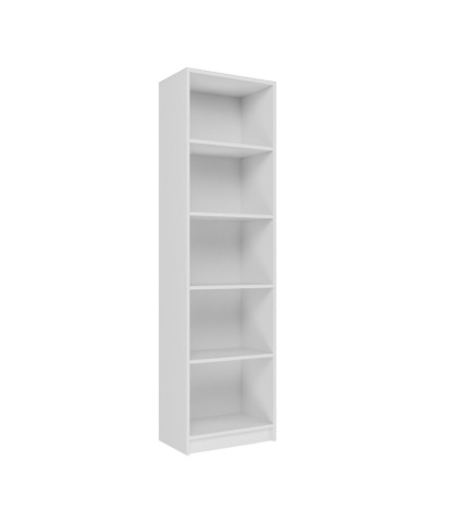 Biały regał na książki 50cm RE-1402-BIEL-MAT