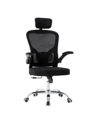 Fotel biurowy ergonomiczny FOT-401-CZERN