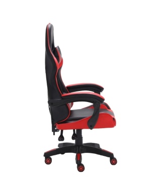 Fotel gracza czarno - czerwony FOT-406-CZERWO