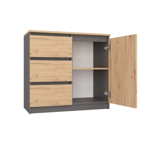 Komoda 80 cm KOM-910-ANT-ART-BA