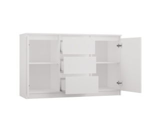 Komoda biała 200 cm KOM-925-BIEL-MAT