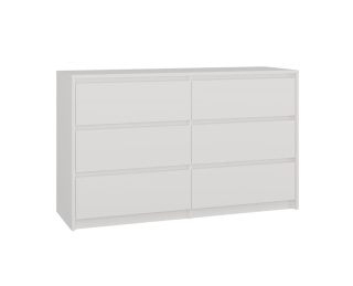Komoda biała do sypialni KOM-919-BIEL-MAT
