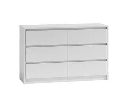 Komoda biała do sypialni KOM-919-BIEL-MAT