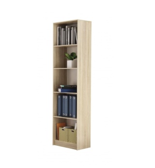 Regał z półkami 50cm dąb sonoma RE-1402-SON