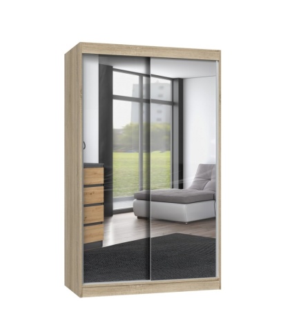 Szafa 120x200 cm dąb sonoma SZAF-1011-SON