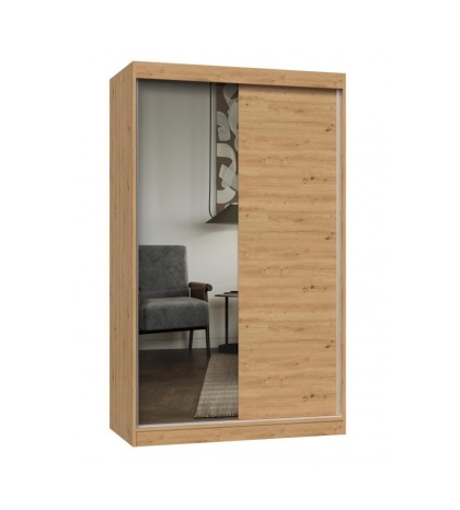 Szafa do pokoju 120cm dąb artisan SZAF-1015-ART