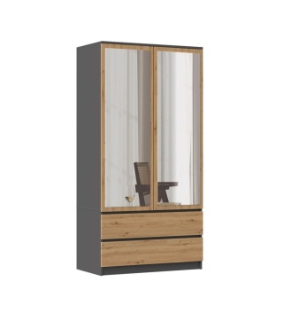 Szafa do przedpokoju 90 cm SZAF-1009-ANT-ART