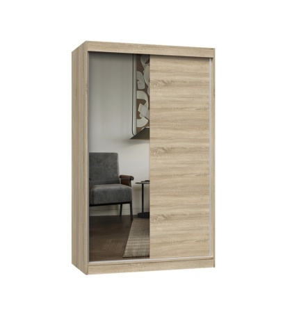 Szafa do sypialni z lustrem 120 cm SZAF-1015-SON