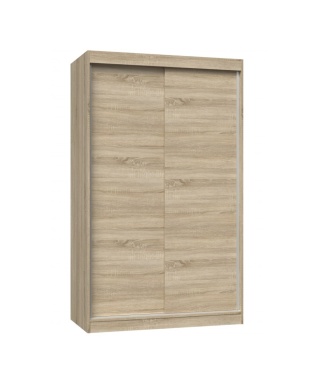 Szafa przesuwna 120 cm dąb sonoma SZAF-1012-SON