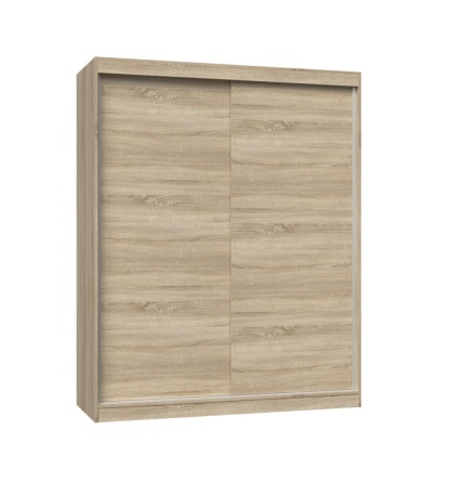 Szafa przesuwna 160 cm dąb sonoma SZAF-1017-SON