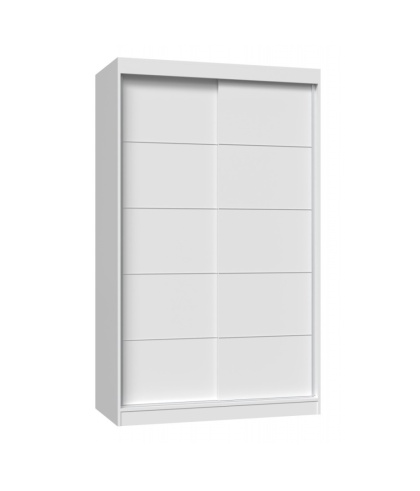 Szafa przesuwna biała 120cm SZAF-1013-BIEL-MAT
