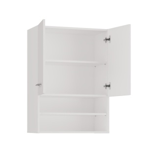 Szafka biała wisząca 64x90cm LAZ-1304-BIEL-MAT