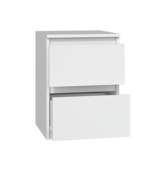 Szafka nocna szerokość 40 cm SN-305-BIEL-MAT