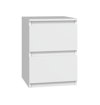 Szafka nocna szerokość 40 cm SN-305-BIEL-MAT