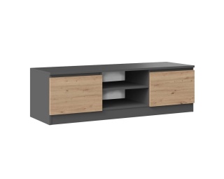Szafka telewizyjna 120cm antracyt - artisan RTV-501-ANT-ART