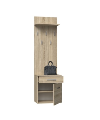 Wąska garderoba do przedpokoju 50cm GAR-103-SON