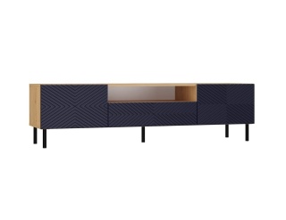 Ekskluzywna szafka rtv 160 cm RTV-506-ART-GRAN