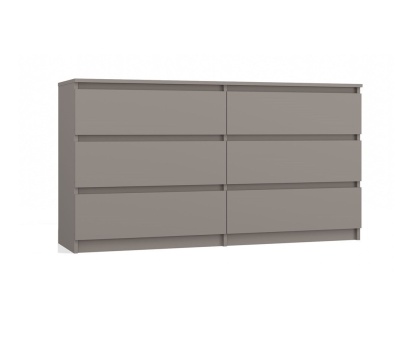 Komoda w kolorze szarej gliny KOM-906-GLI