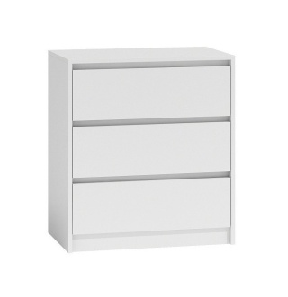 Mała biała komoda KOM-918-BIEL-MAT