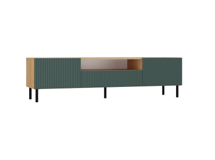 Szafka rtv zielona - artisan 160cm RTV-507-ART-ZIEL
