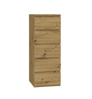 Wąska komoda dąb artisan KOM-909-ART