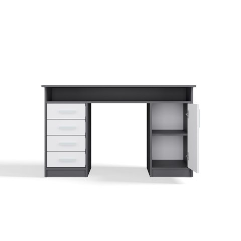 Biurko do gabinetu BIUR-732-ANT-BIEL-MAT