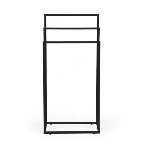 Stojak na ręczniki do łazienki STR-2101-3X-CZERN-MAT