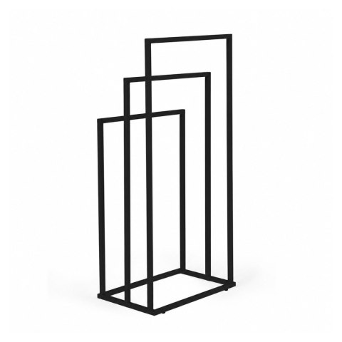Stojak na ręczniki do łazienki STR-2101-3X-CZERN-MAT